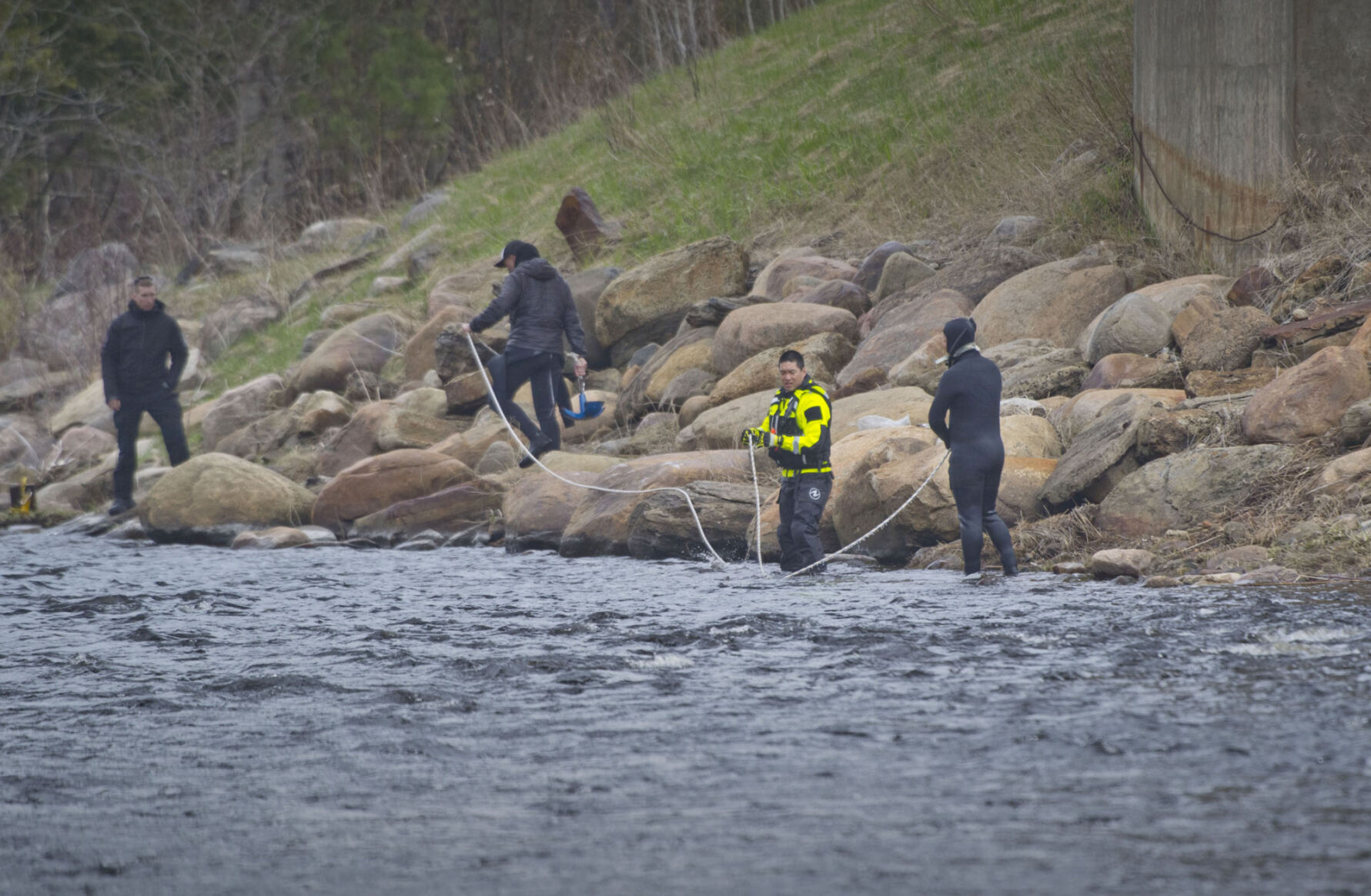 Gun believed to be tossed near Potsdam